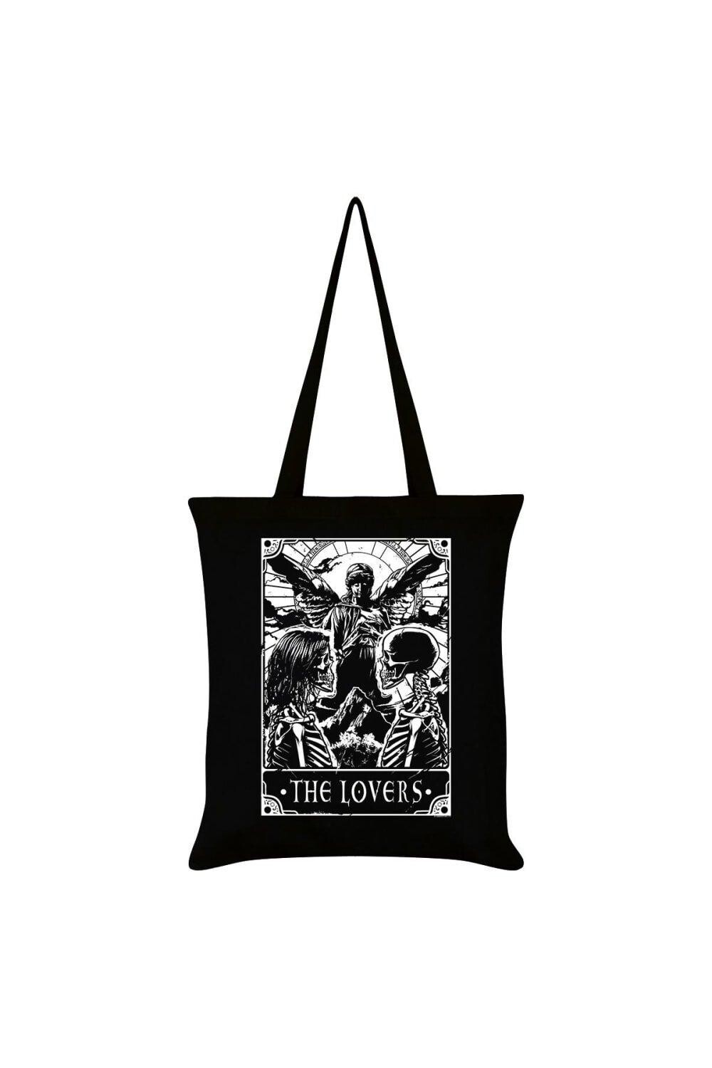 

Большая сумка для влюбленных Deadly Tarot, черный