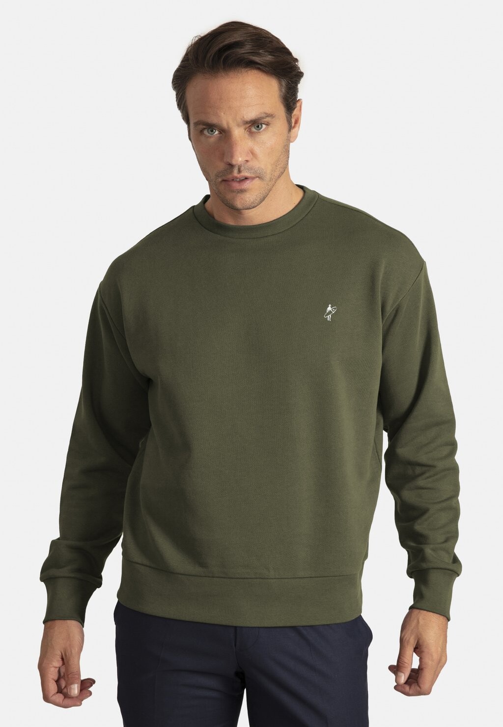 

Толстовка 2 Pack Half Oversize Seatshirt Jacey Quinn, цвет dark khaki-navy