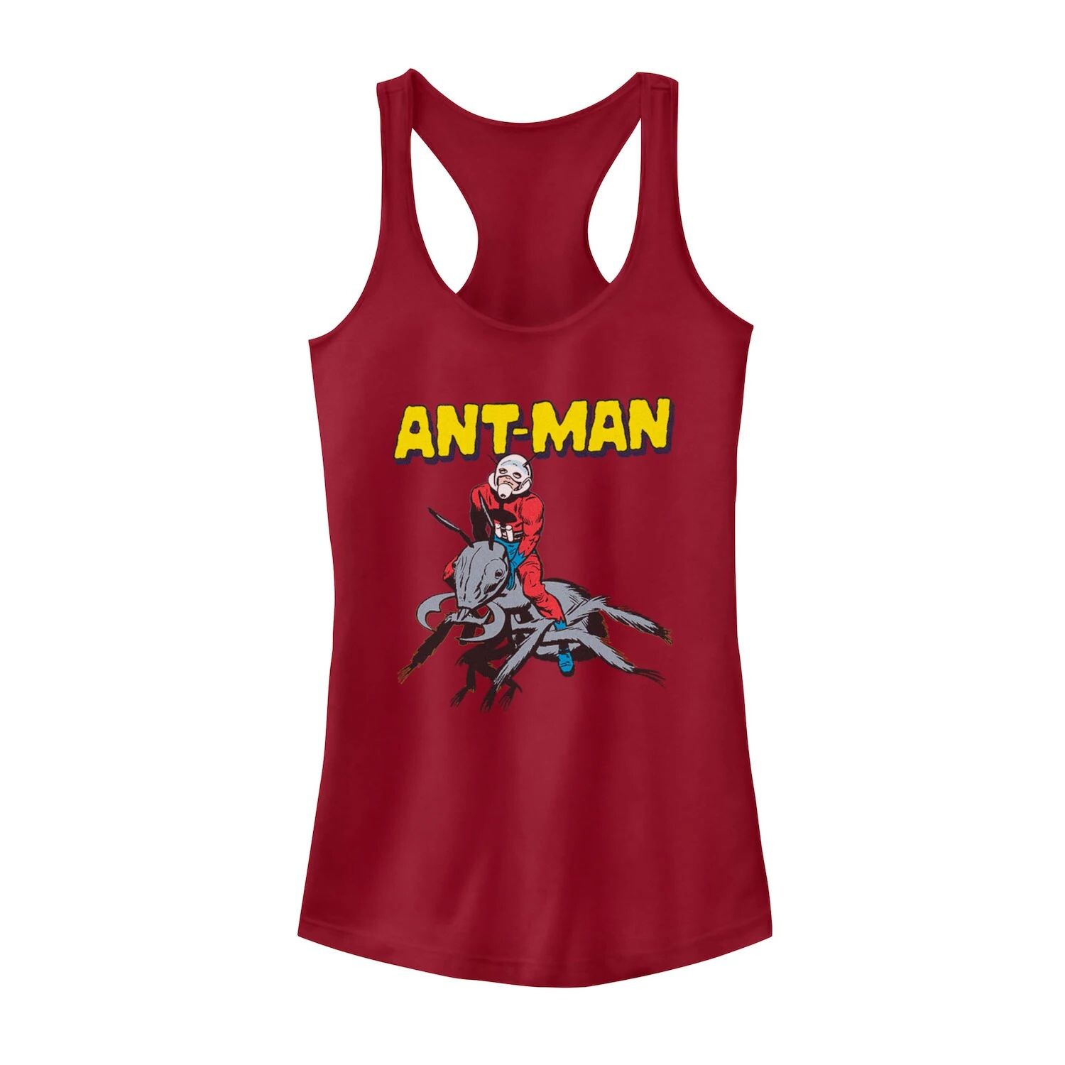 

Винтажная портретная майка Marvel Ant-Man для юниоров с изображением муравья верхом Licensed Character