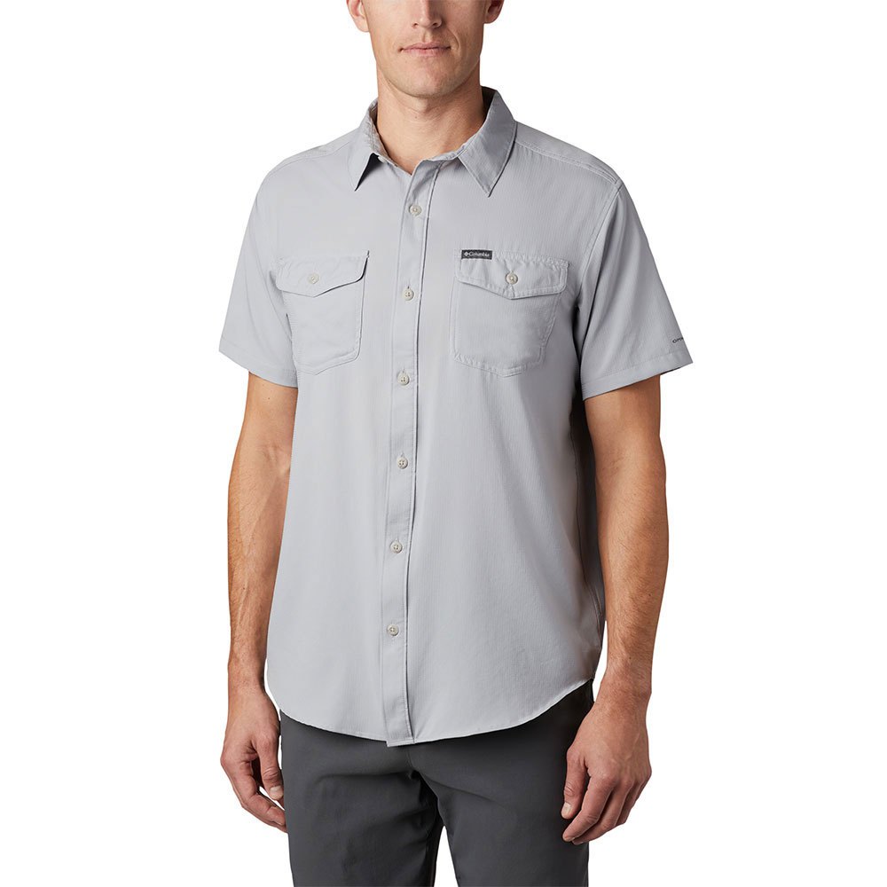 Рубашка с коротким рукавом Columbia Utilizer II Solid, серый