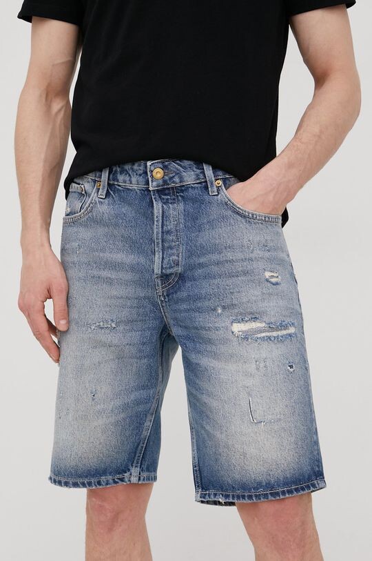 

Джинсовые шорты Superdry, синий