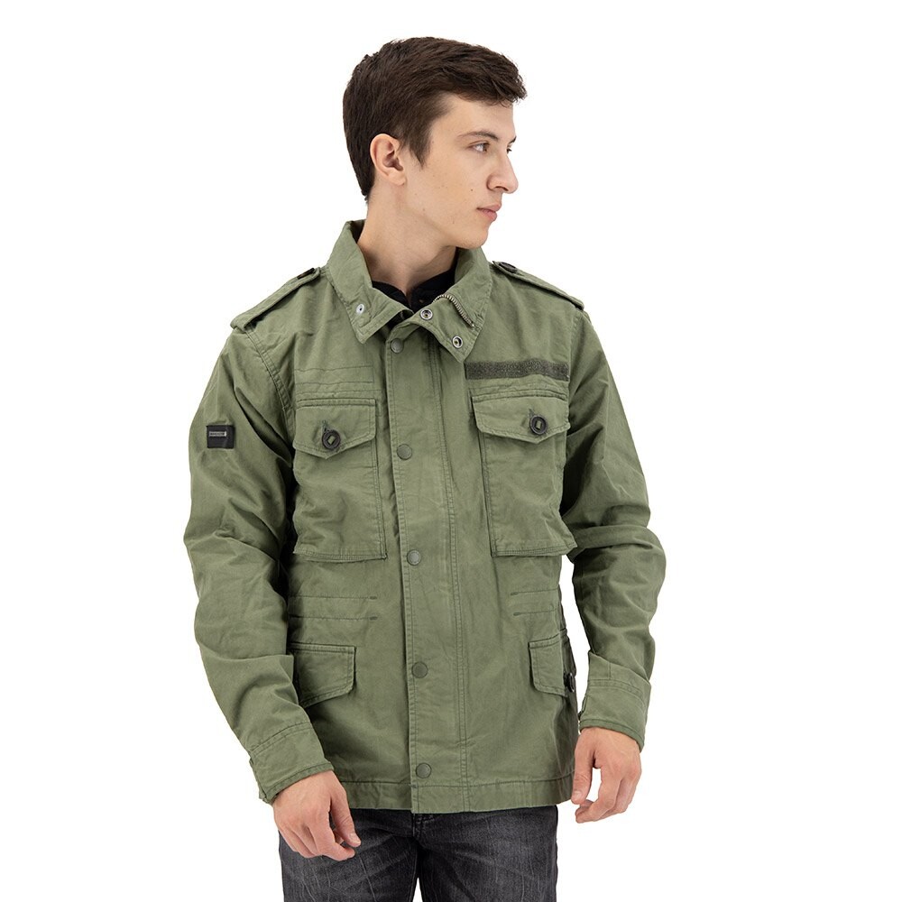 

Куртка Superdry Field, зеленый