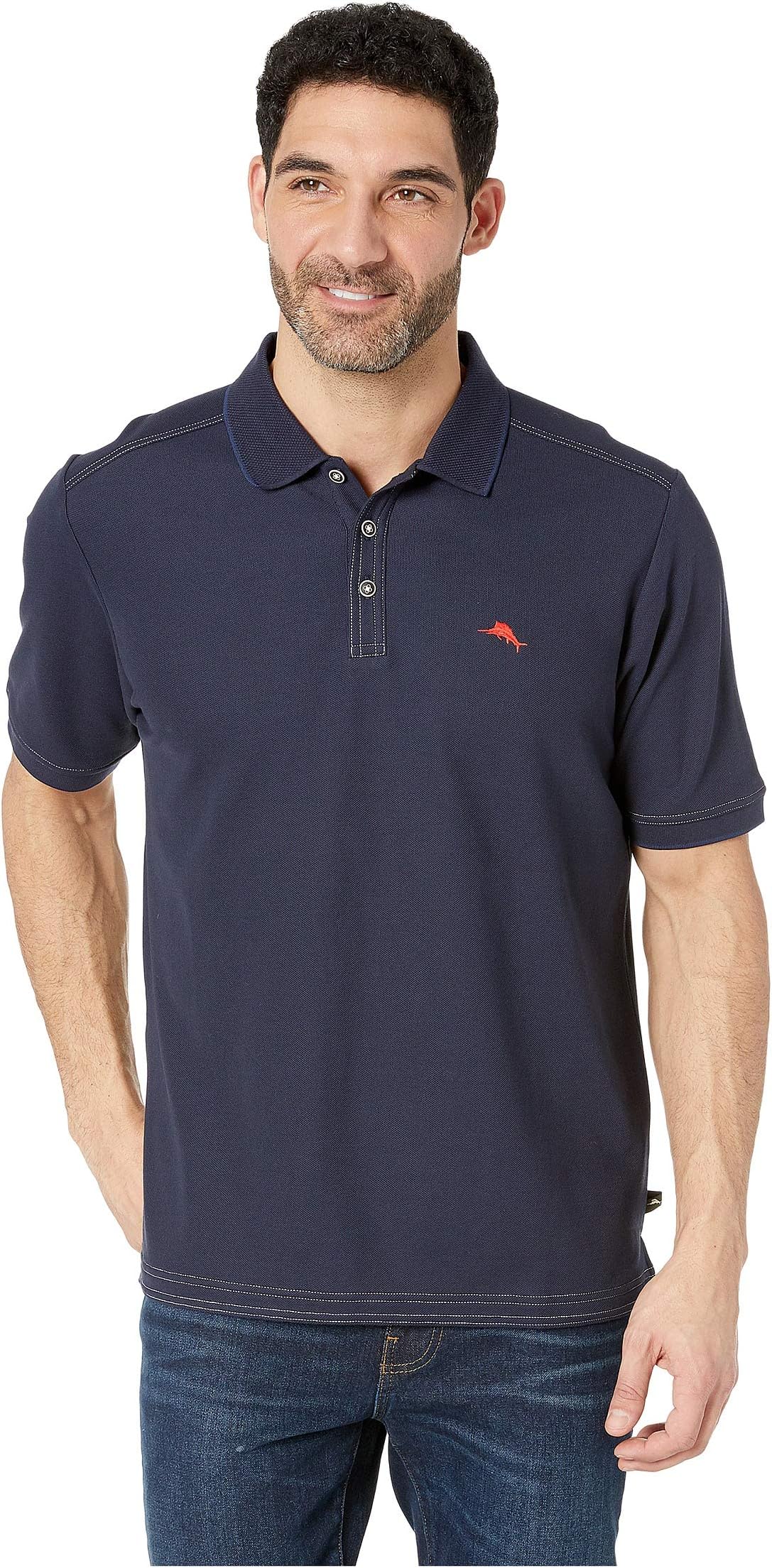 Рубашка-поло Emfielder 2.0 Polo Tommy Bahama, цвет Blue Note