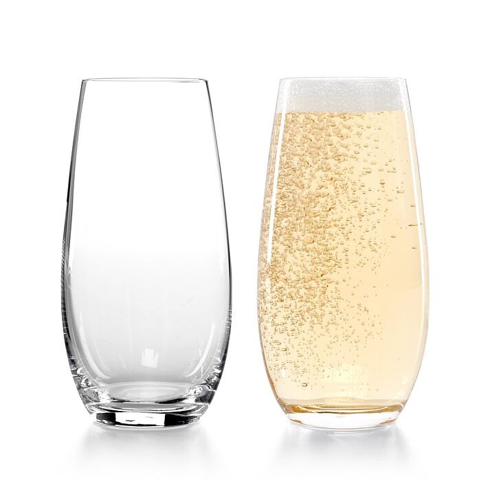 

Бокалы для шампанского Riedel Stemless O, набор из 2 шт, белый