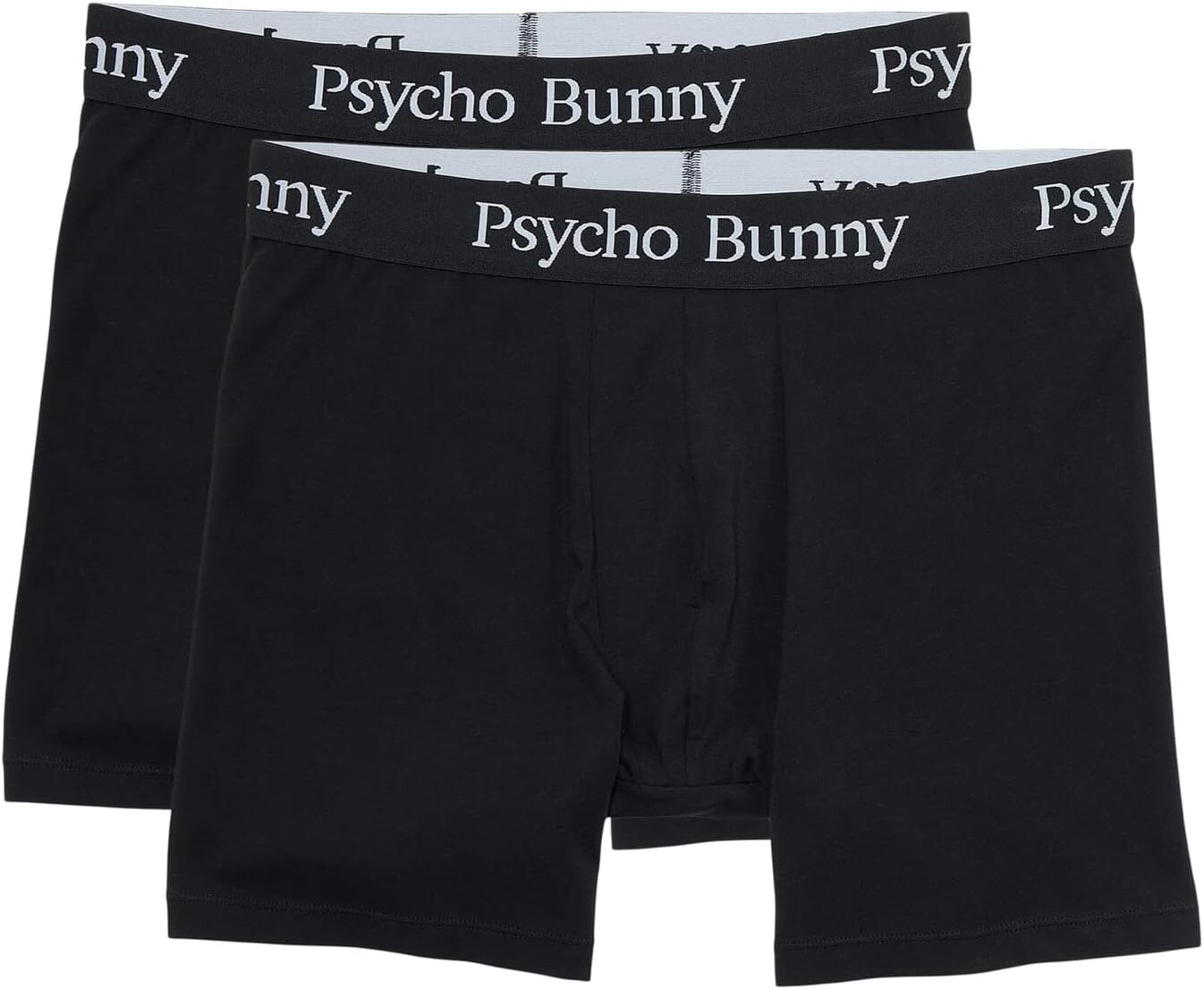 

Комплект из 2 трусов-боксеров Psycho Bunny, черный