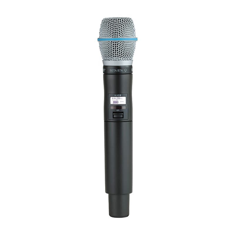 Микрофон Shure ULXD2 / B87A=-G50 shure ulxd2 b58 g51 ручной передатчик с капсюлем beta 58 динамический суперкардиоидный 470 534 мгц черный