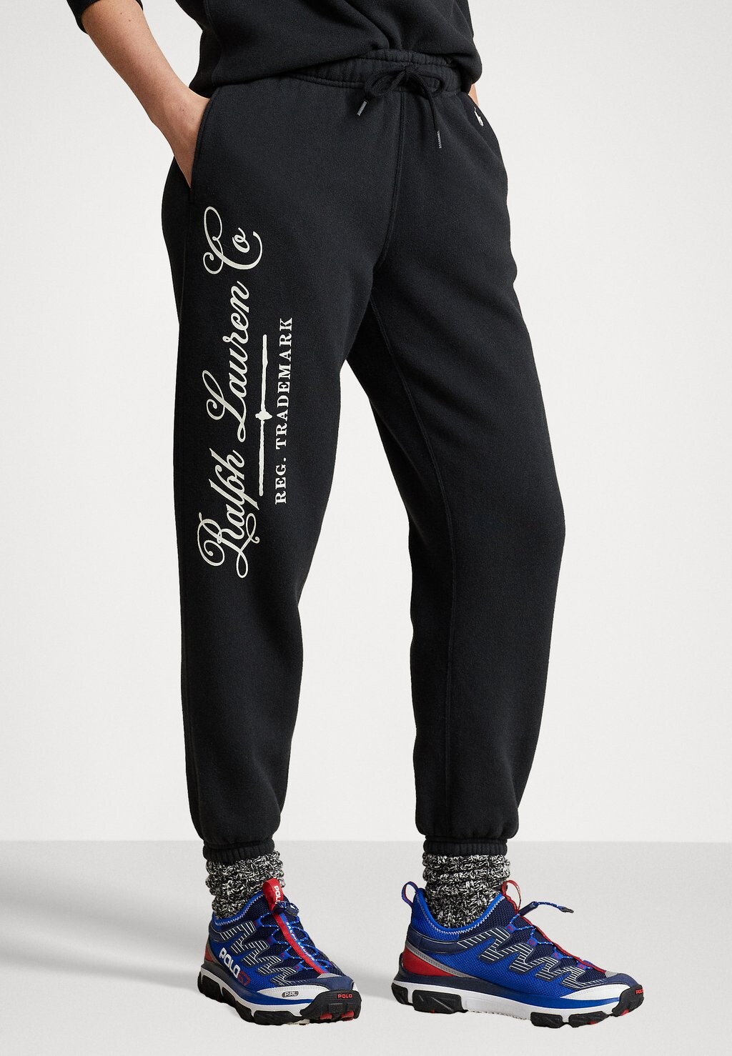 

Спортивные штаны ANKLE ATHLETIC Polo Ralph Lauren, цвет black