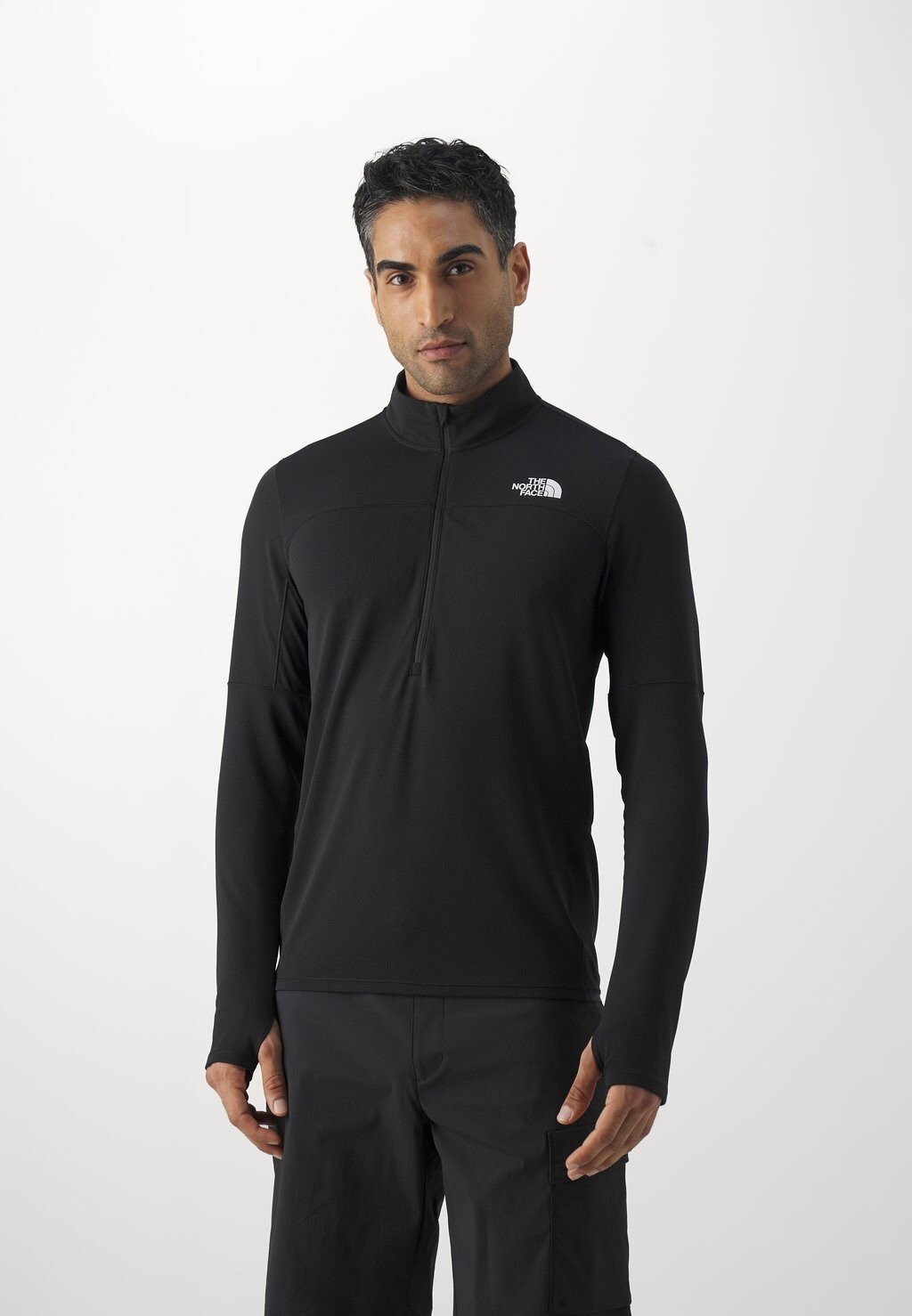 

Футболка с длинным рукавом Sunriser Zip The North Face, черный