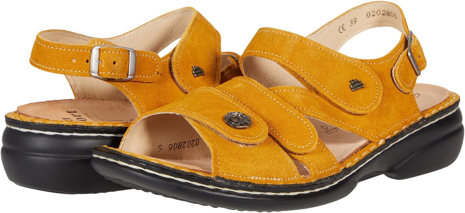 

Сандалии на плоской подошве Gomera-S Finn Comfort, цвет Mais Velour