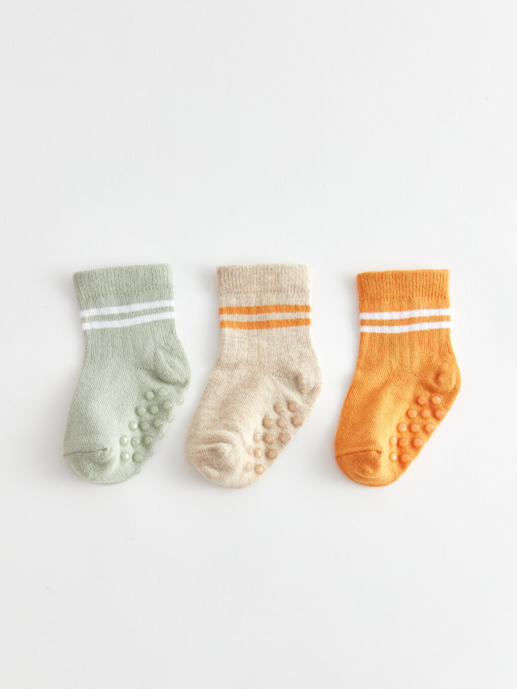 

Базовые носки для маленьких мальчиков, 3 шт. LCW baby, светло-зеленый