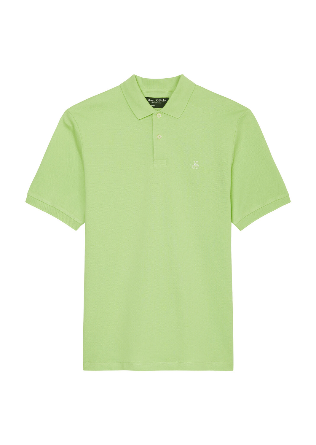 

Поло Marc O'Polo Piqué regular, цвет cedar lime
