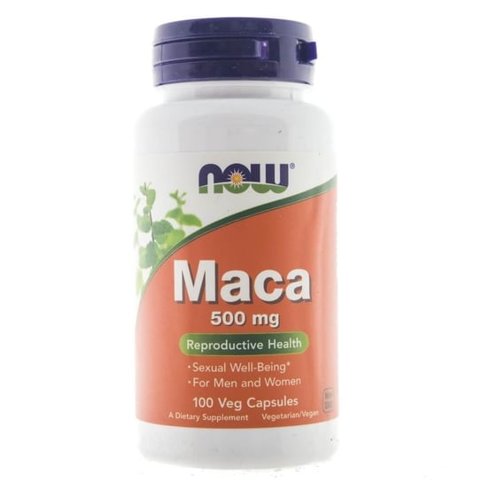 Биологически активная добавка Мака 500 мг Now Foods, 100 капсул биологически активная добавка now better stevia 100 шт
