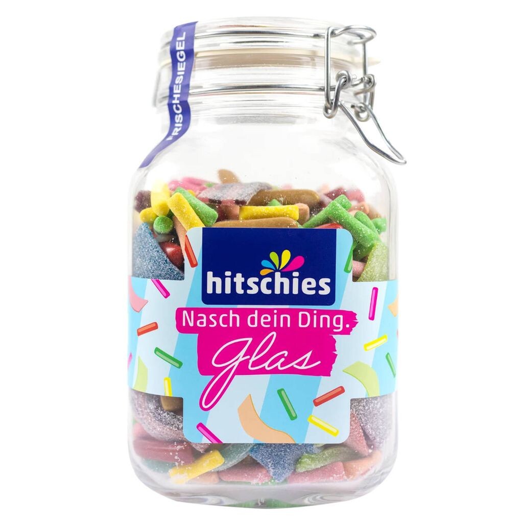 

Hitschies Snack yourthing 13 кисло-сладких сортов в стакане 665г Hitschler