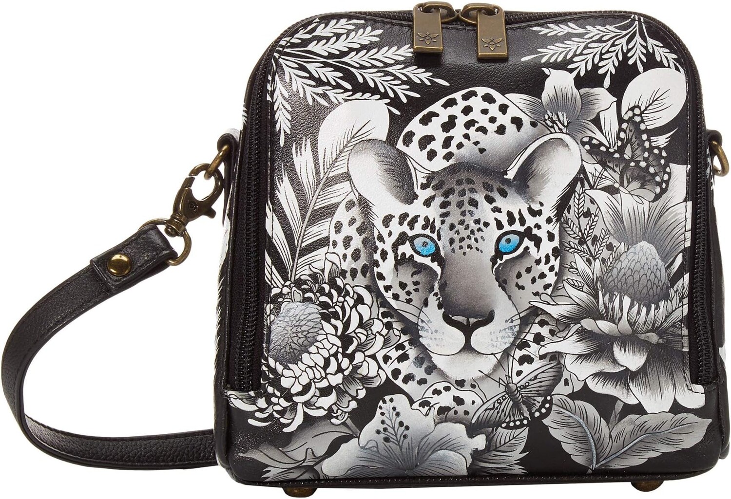 

Сумка Zip Around Travel Organizer - 668 Anuschka, цвет Cleopatra's Leopard