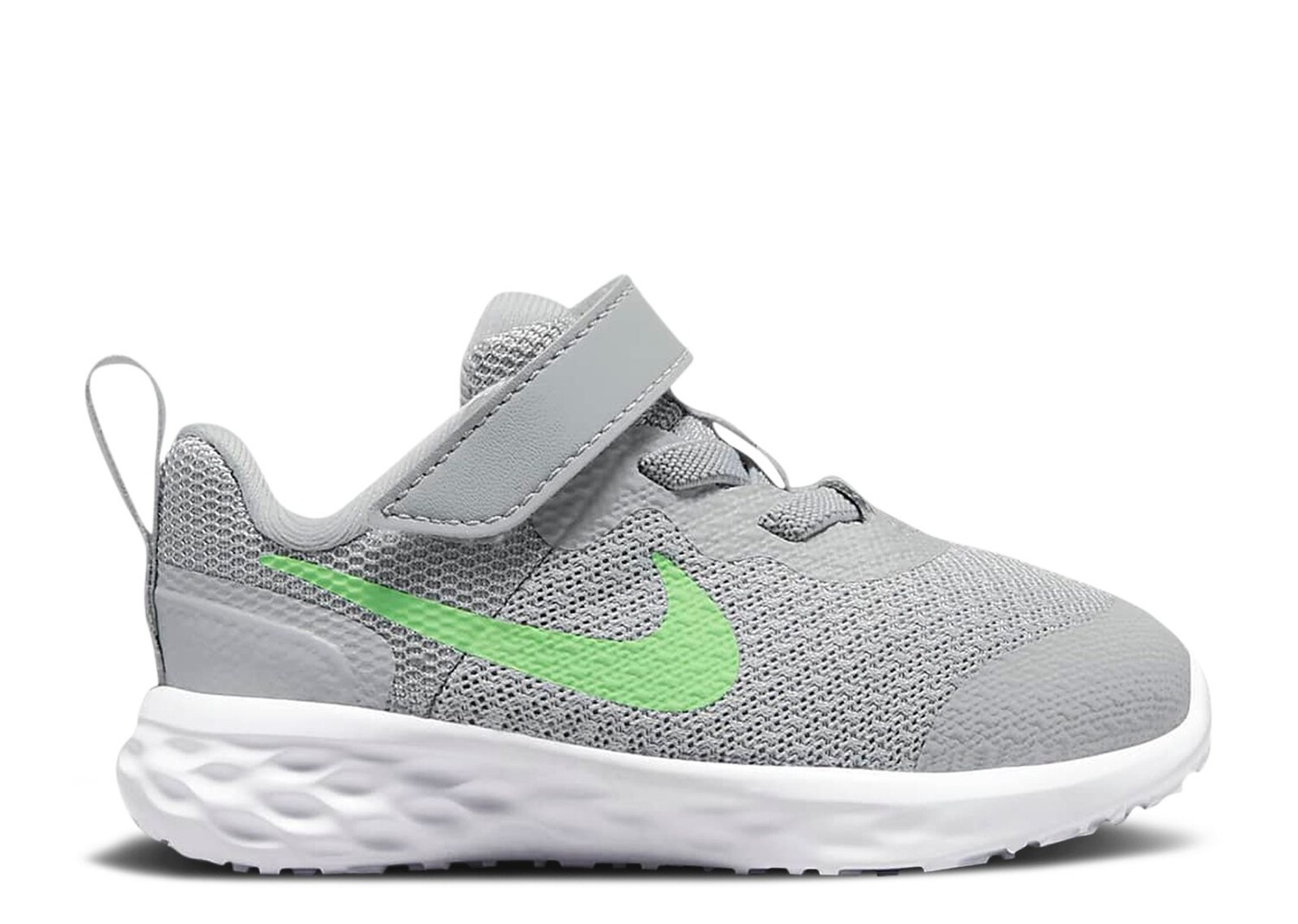 

Кроссовки Nike Revolution 6 Td 'Light Smoke Grey Green Strike', серый