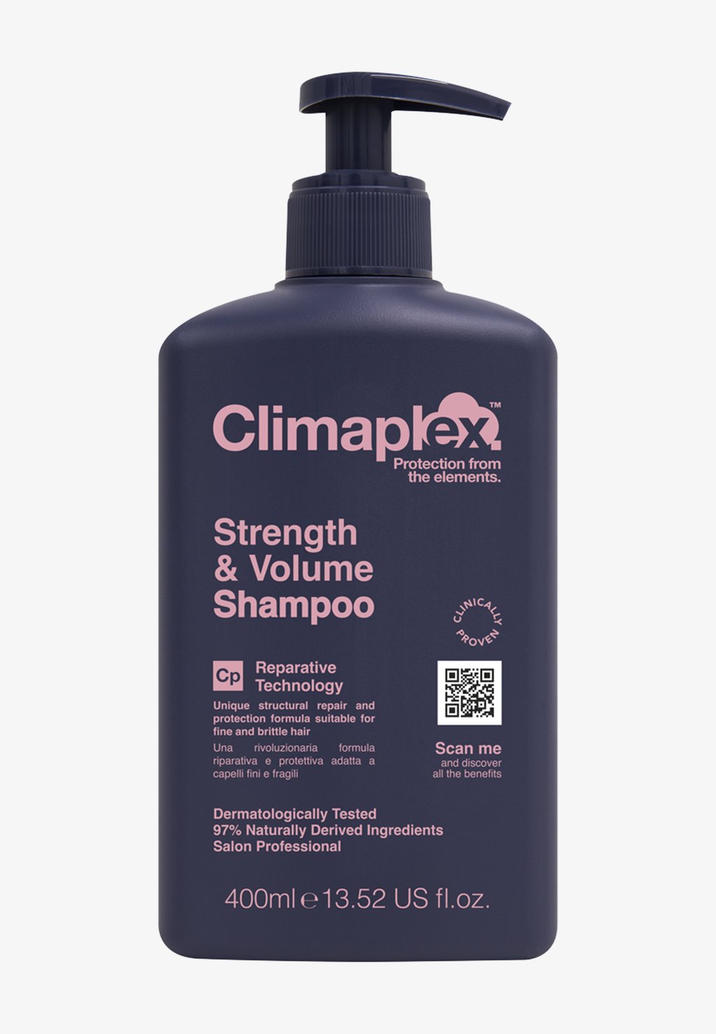 цена Шампунь Climaplex Strengh & Volume Shampoo Climaplex, цвет off-white