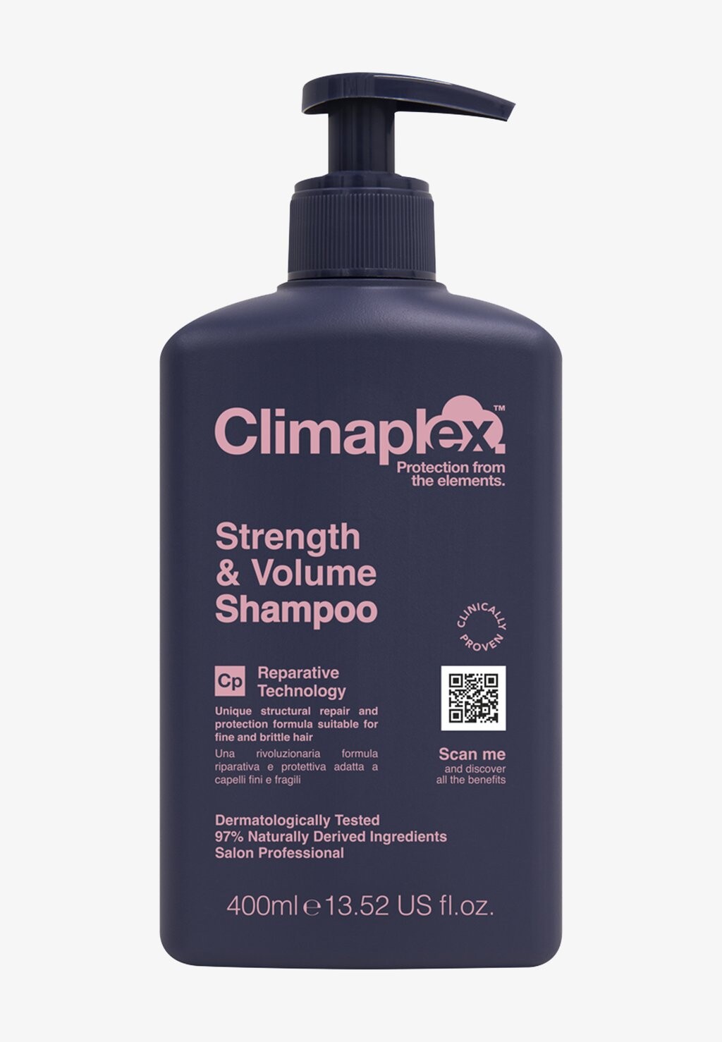 

Шампунь Climaplex Strengh & Volume Shampoo Climaplex, цвет off-white