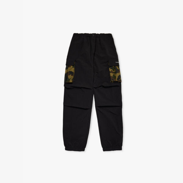 

Брюки прямого кроя Camo-Pocket 10-13 лет A Bathing Ape, черный