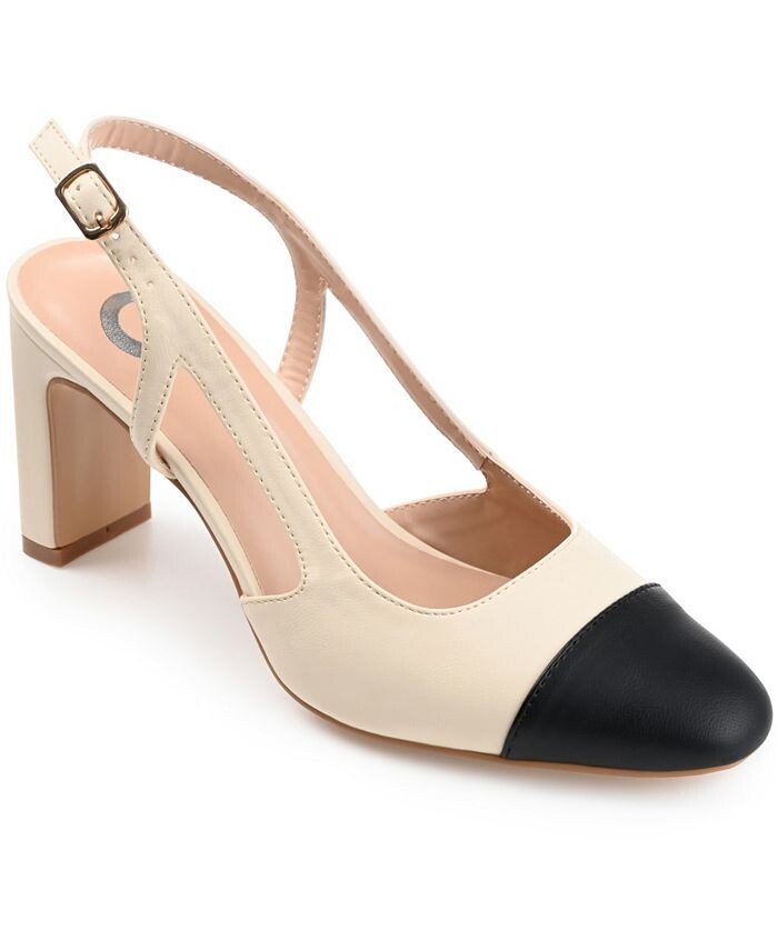 

Женские туфли на каблуке Reignn Journee Collection, цвет Beige