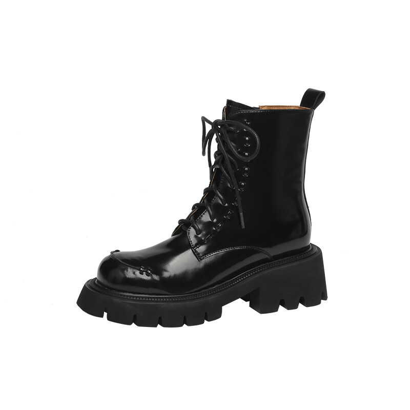 

Ботинки Martin Boot женские Amazing Cure, цвет Black Fleece-lined
