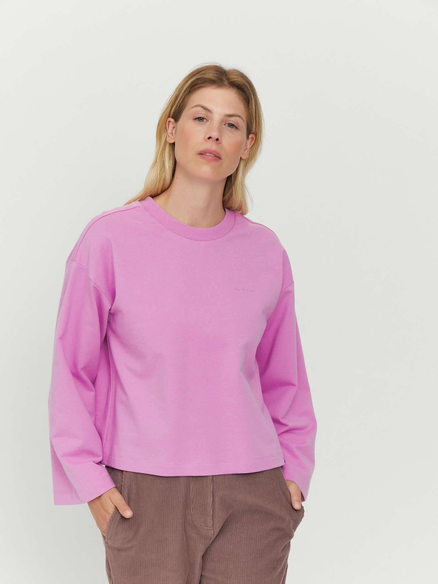 

Толстовка MAZINE Lasara Sweater, цвет orchid pink