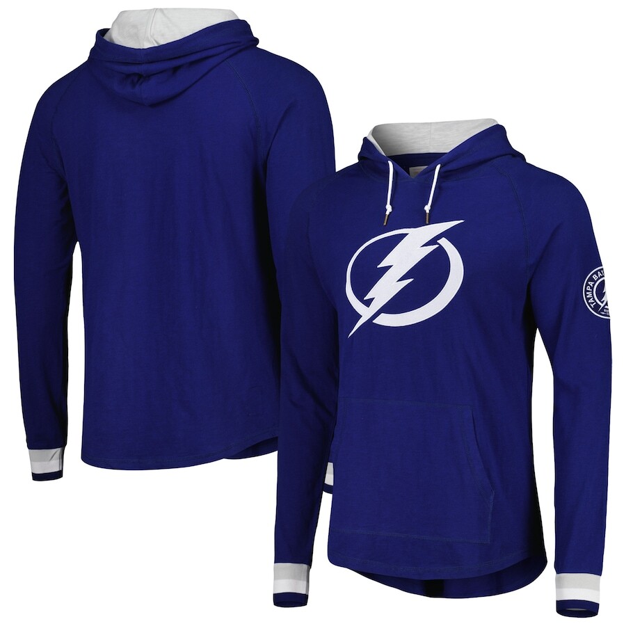 

Футболка с длинным рукавом Mitchell & Ness Tampa Bay Lightning, синий