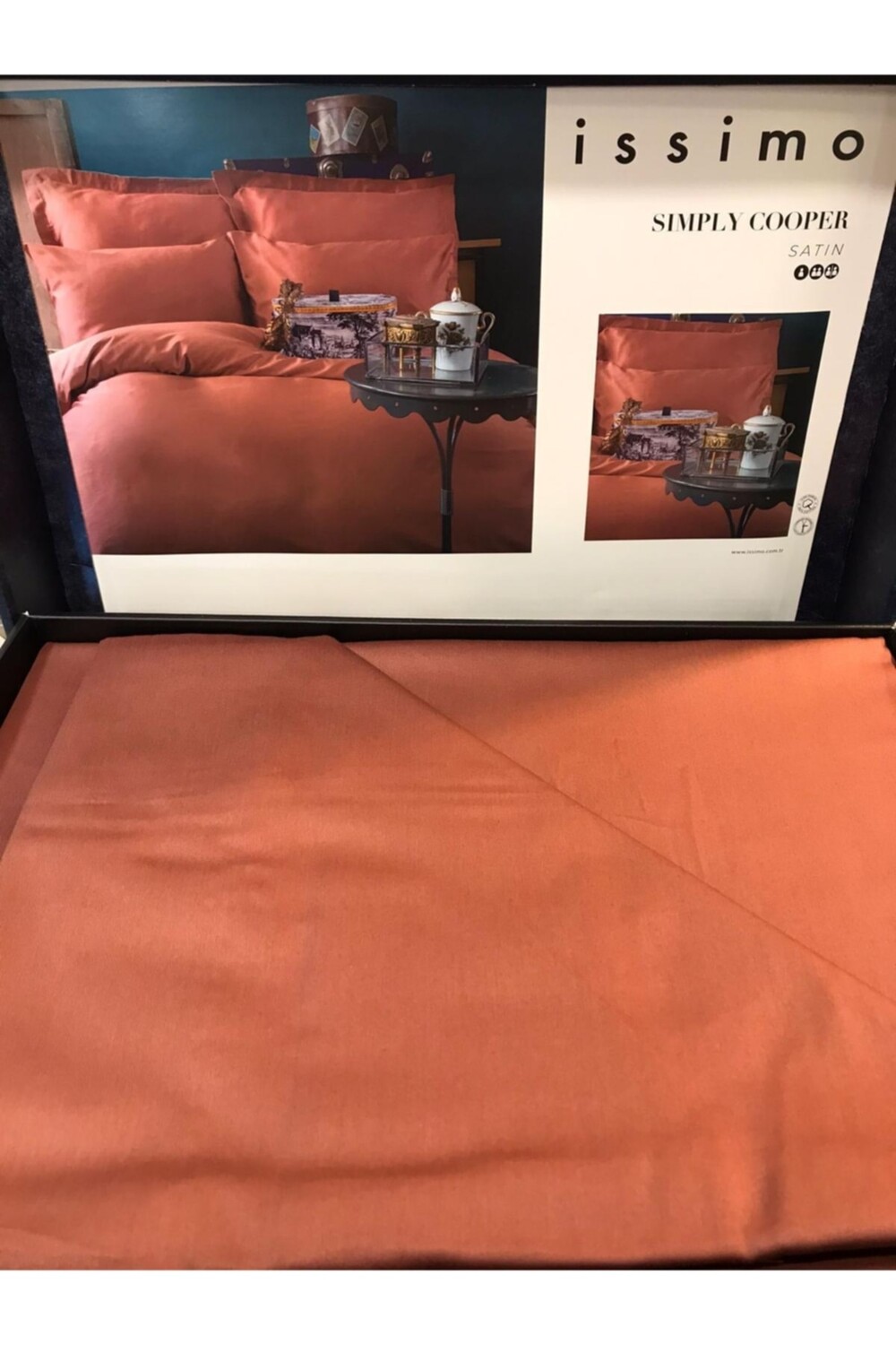 

Комплект пододеяльников Issimo Home, медный