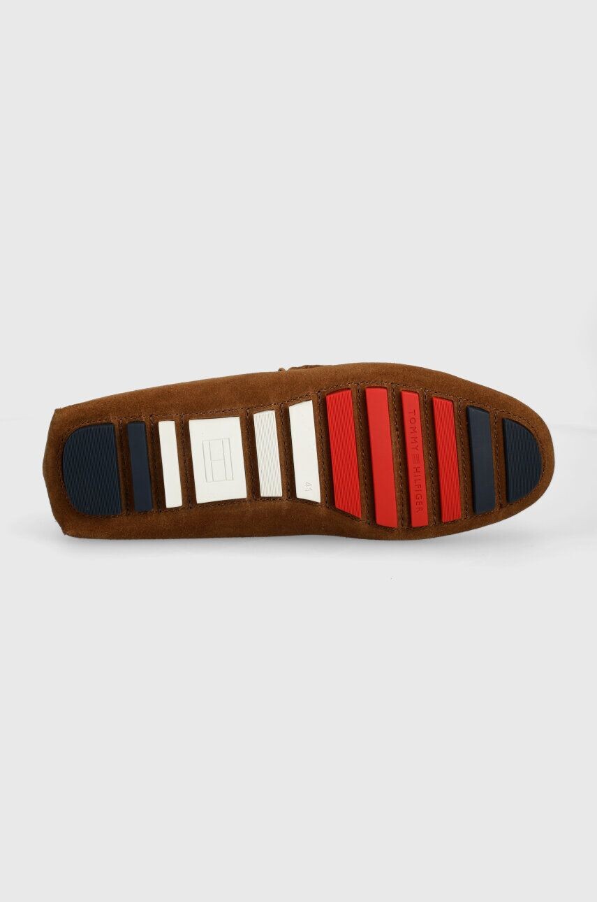 

Tommy Hilfiger TH CLASSIC SUEDE DRIVER замшевые лоферы, коричневый
