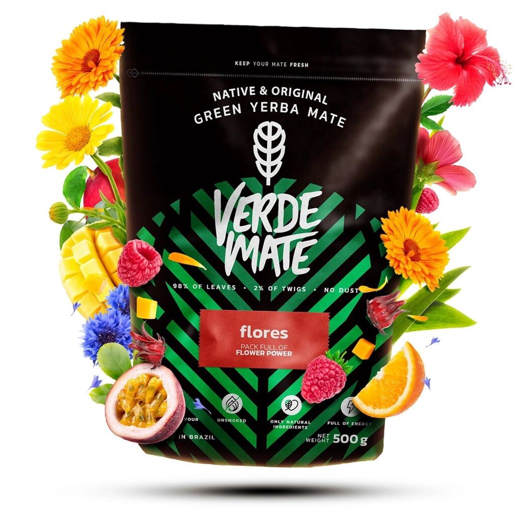 

Верде Мате Зеленый Флорес 500 г Verde Mate