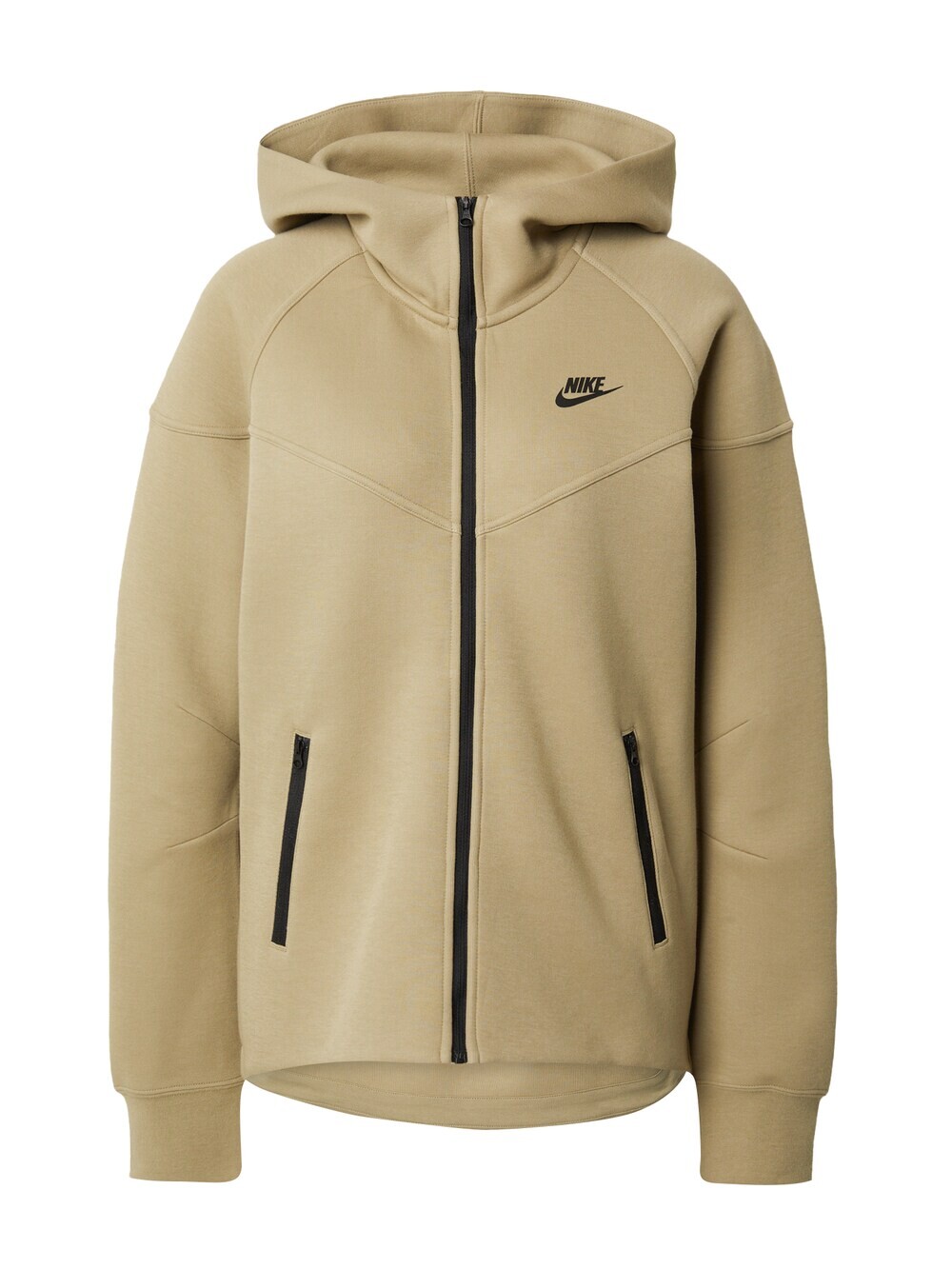 

Толстовка на молнии Nike, оливковый, Зеленый