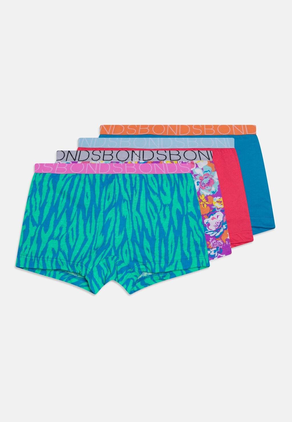

Брюки Shortie 4 Pack Bonds, цвет blue/pink/purple
