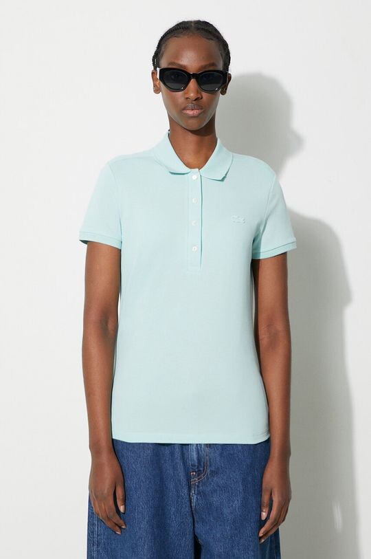 

Поло Лакоста Lacoste, бирюзовый