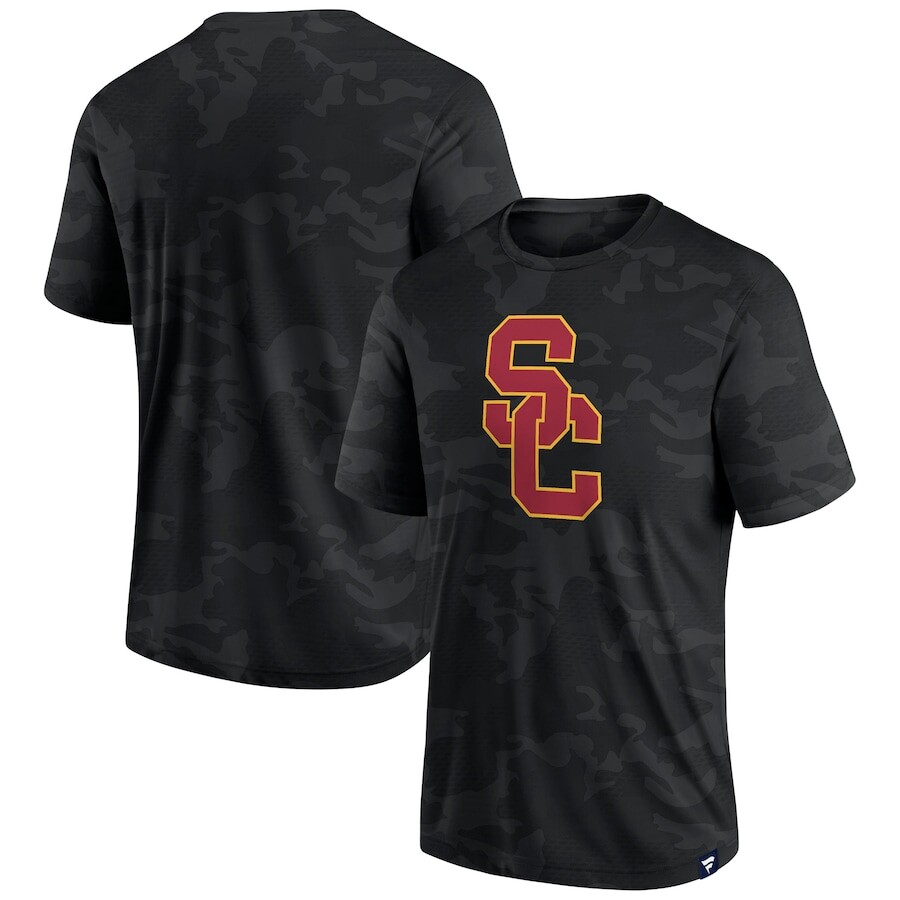 

Футболка с коротким рукавом Fanatics Branded Usc Trojans, черный