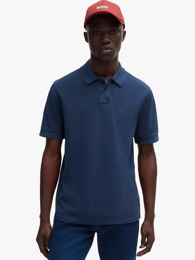 

Поло HUGO BOSS BOSS Regular Fit, синий