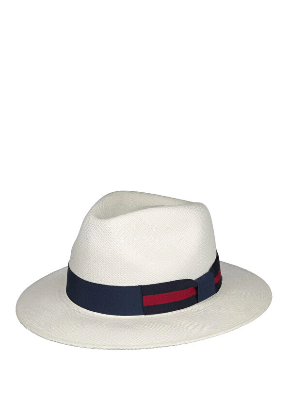 

Мужская соломенная шляпа с кремовой полосой Stetson