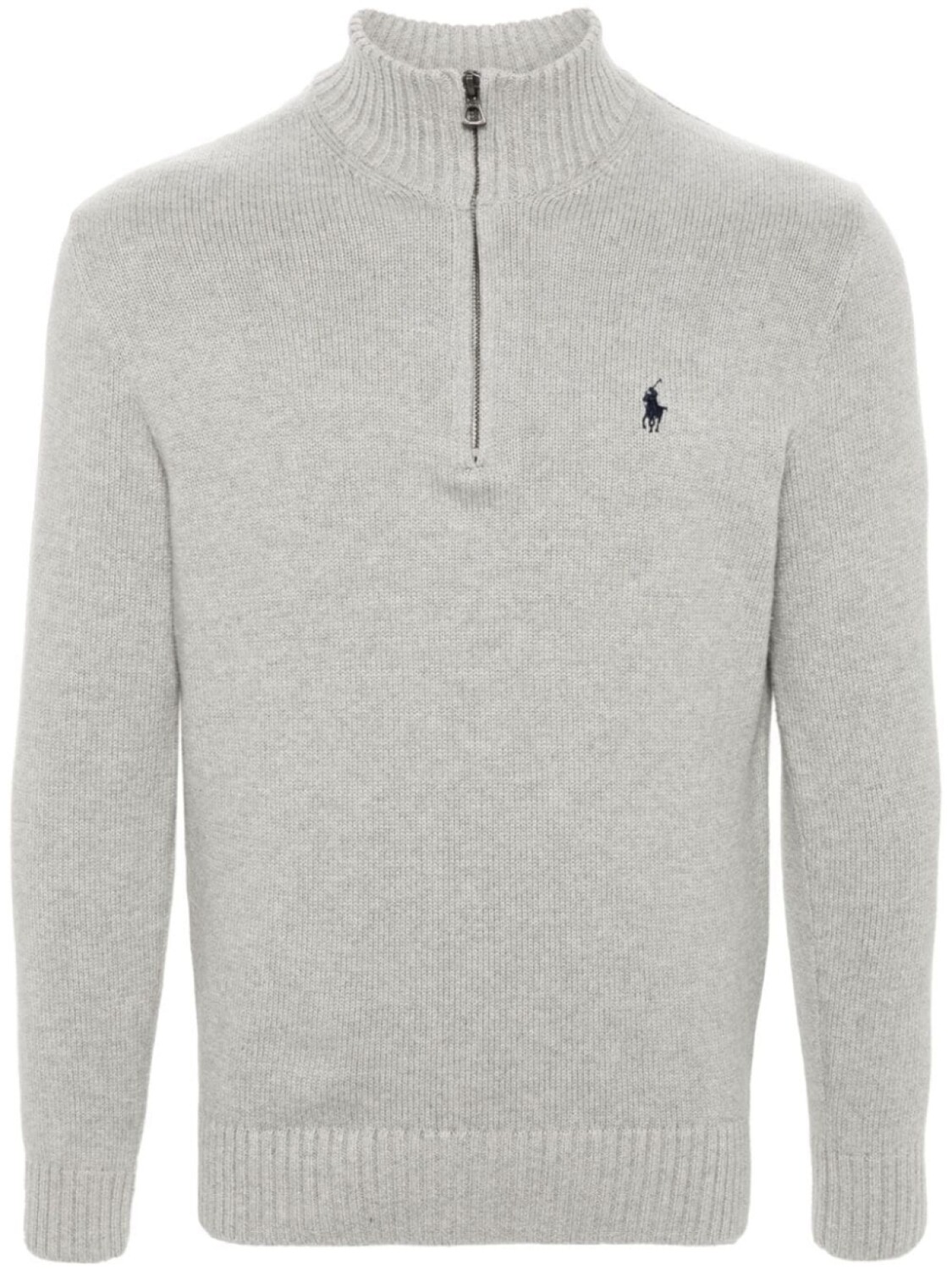 

Polo Ralph Lauren джемпер с вышивкой Polo Pony, серый