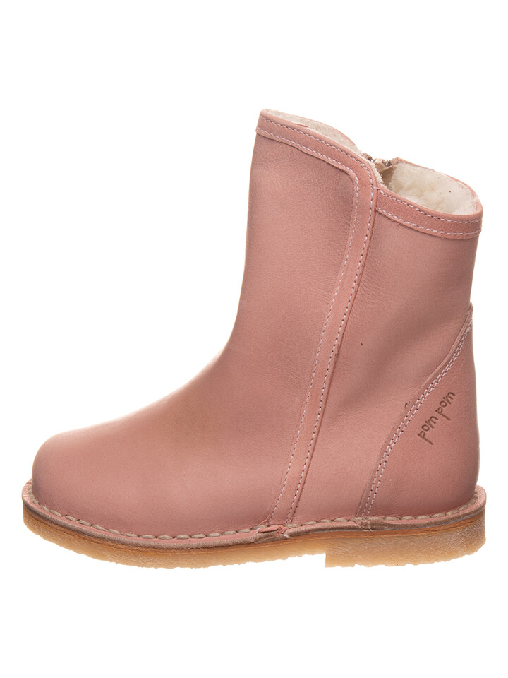 

Ботинки POM POM Leder Winter, розовый