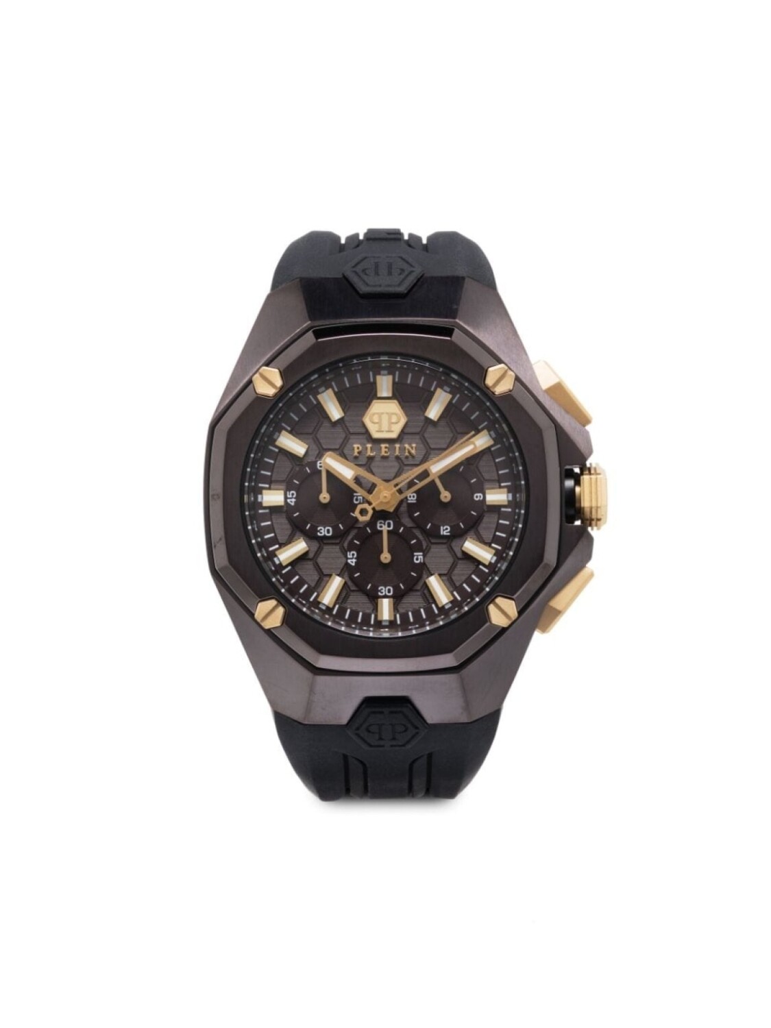 

Philipp Plein наручные часы Octagon Chronograph 50 мм, черный