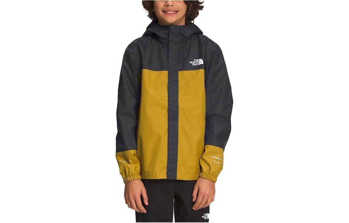 

Детская куртка для активного отдыха The North Face, желтый/черный
