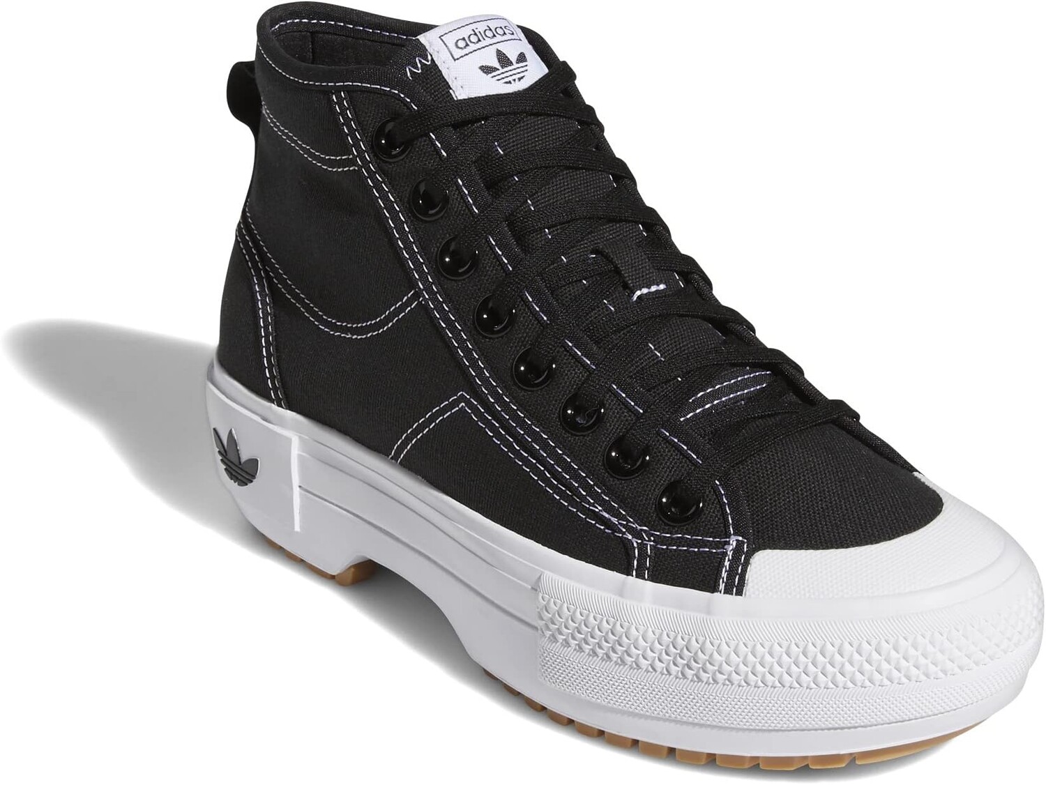 

Кроссовки Nizza Trek adidas, цвет Black/White/Gum