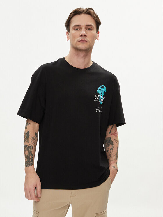 

Футболка широкого кроя Jack&Jones, черный