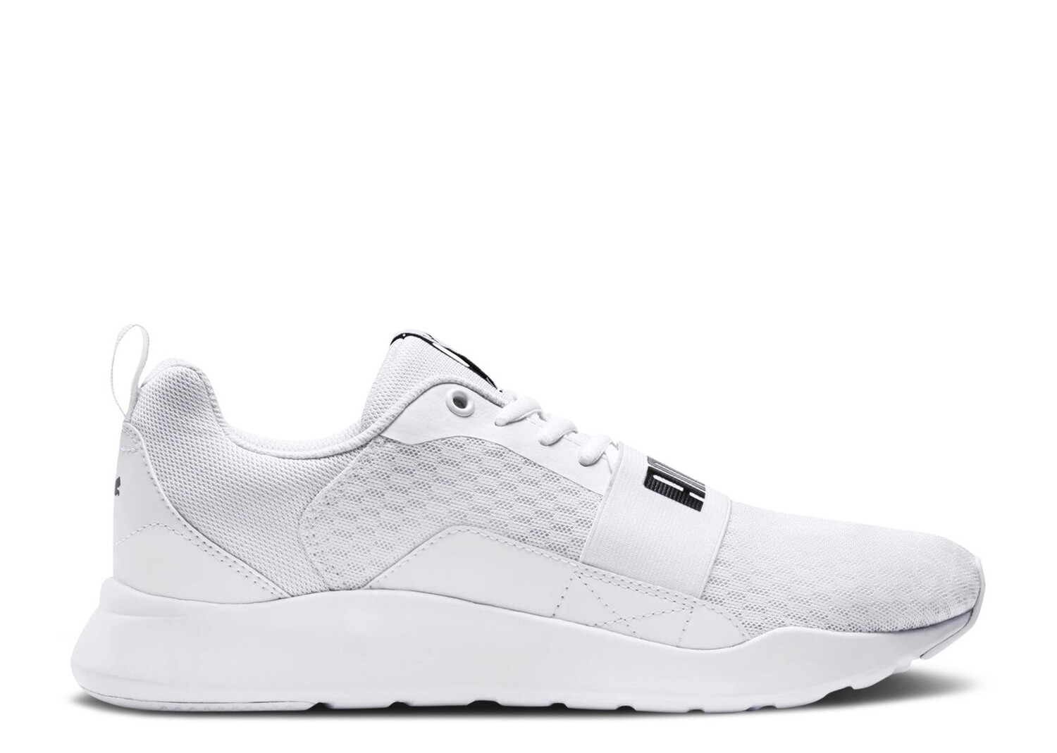

Кроссовки Puma Wired Lace Up 'White Black', белый