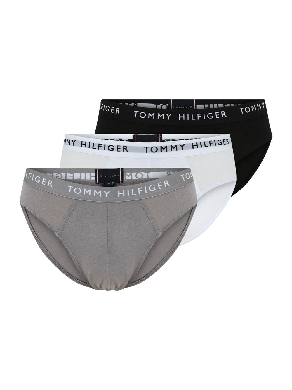 Трусики Tommy Hilfiger Underwear, серый/черный/белый платье tommy hilfiger playful petal fit and flare черный белый