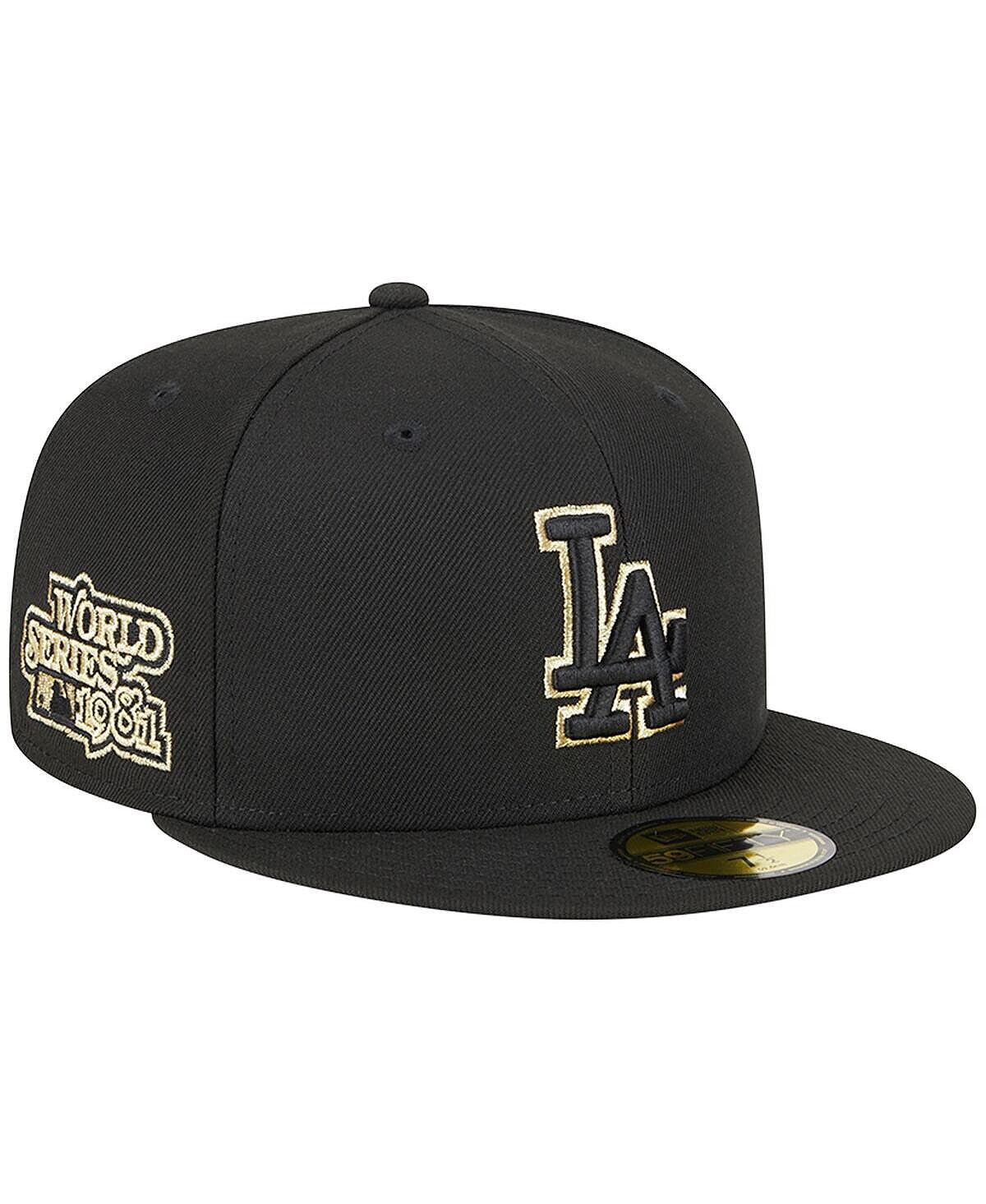 

Мужская черная приталенная кепка Los Angeles Dodgers 2023 59FIFTY Day New Era