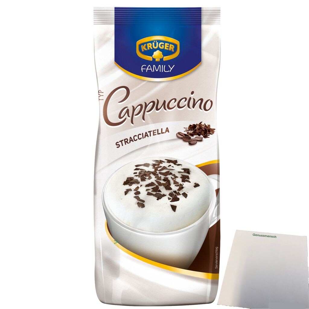 

Krüger Family Cappuccino Stracciatella (пакетик 500г) + блок usy