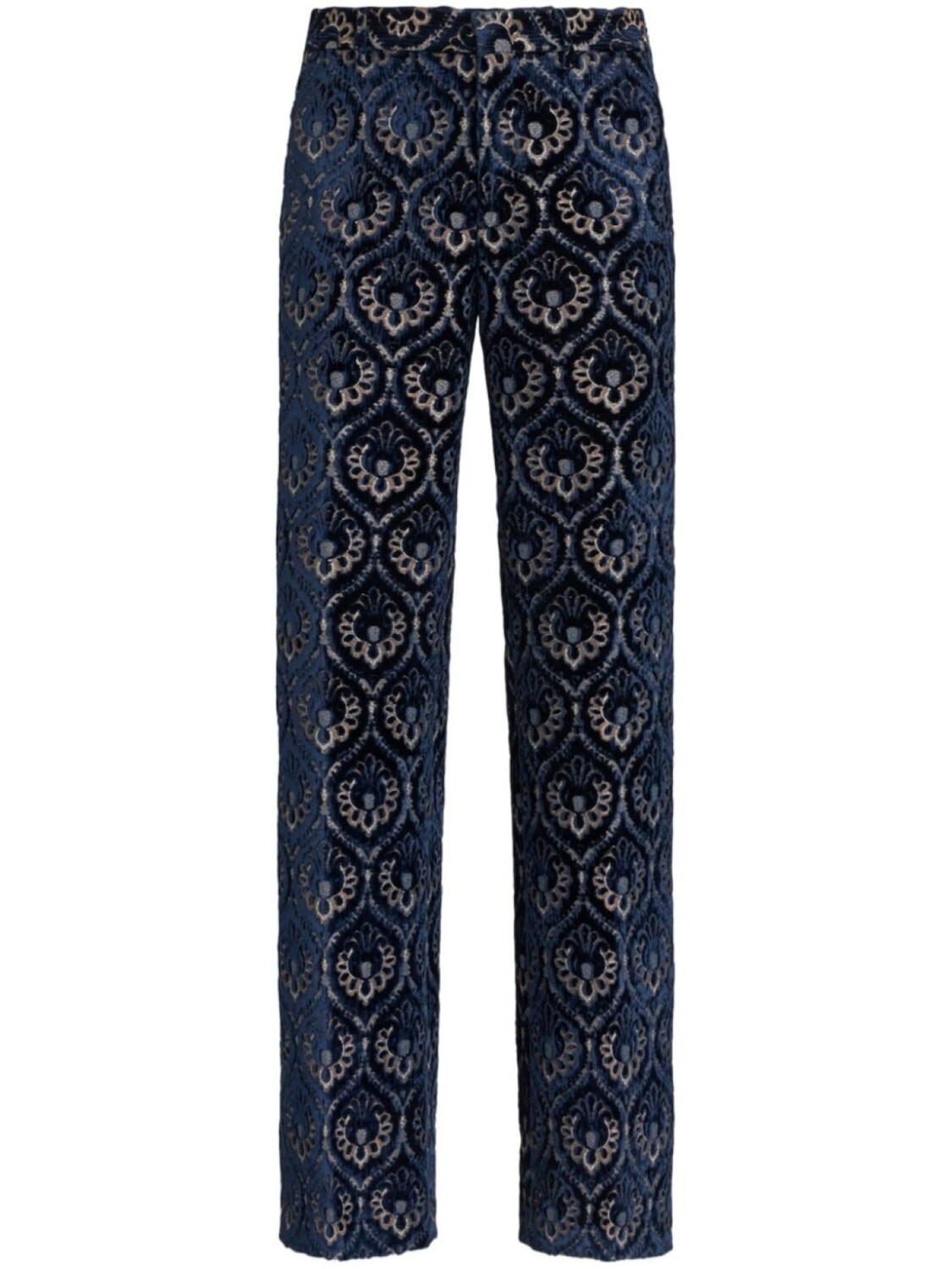 

ETRO жаккардовые брюки, синий