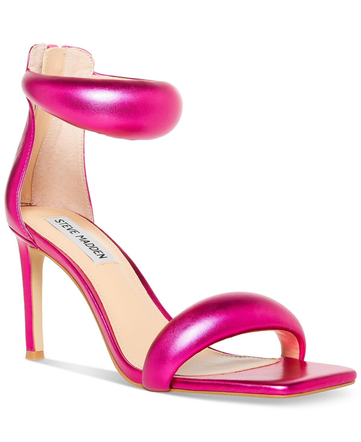 

Женские классические босоножки на шпильке с ремешком на щиколотке Steve Madden, розовый