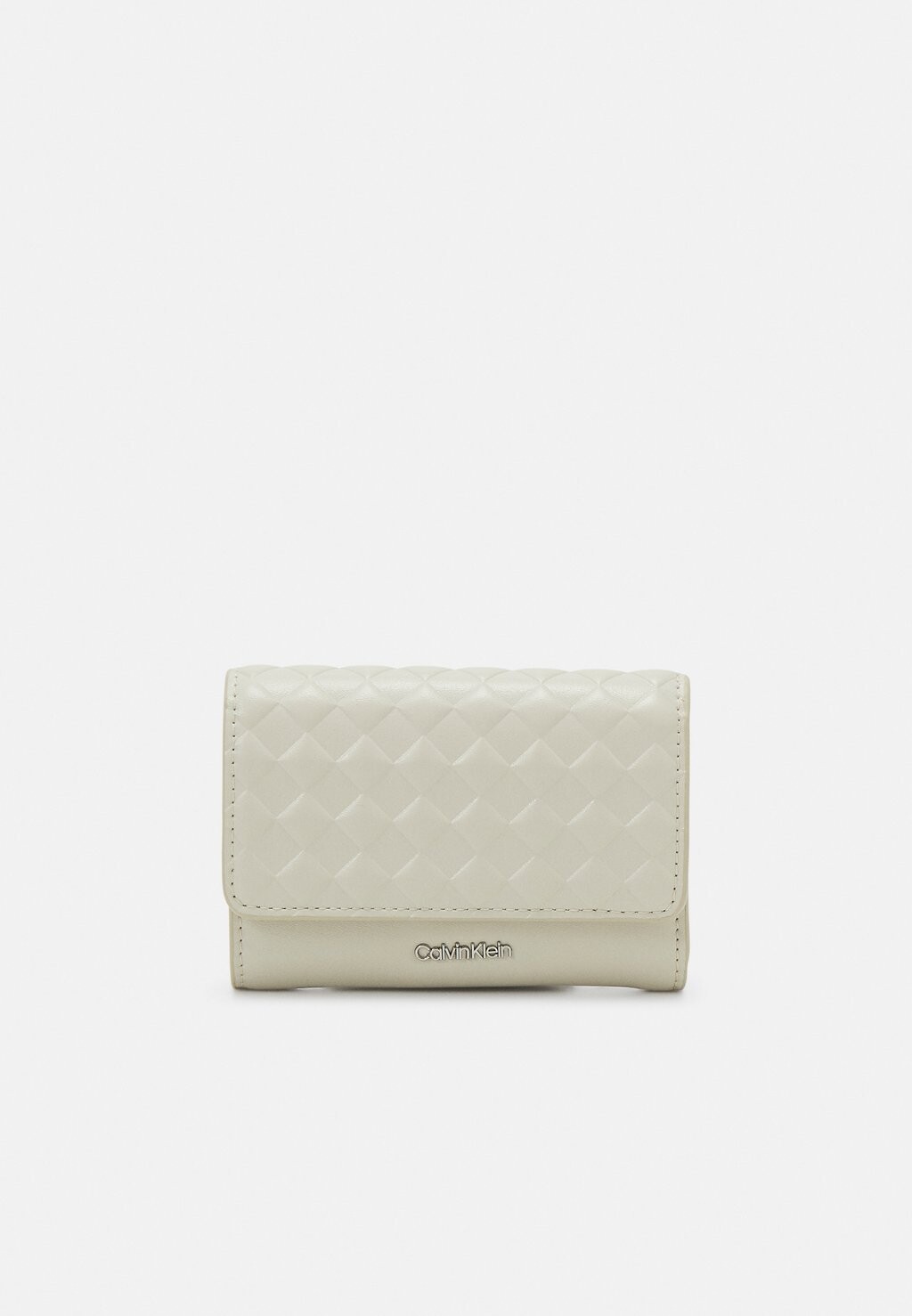 

Кошелек MINI QUILT SMALL TRIFOLD Calvin Klein, цвет ecru
