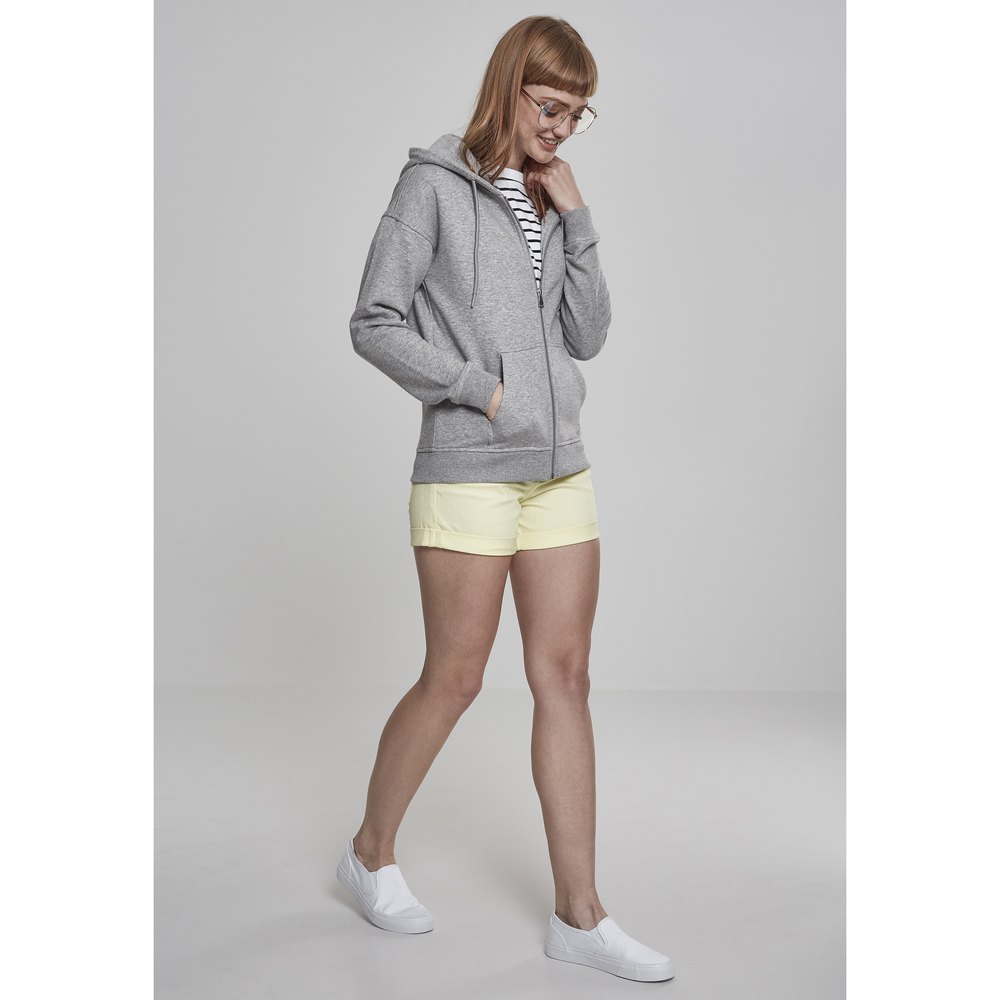 

Толстовка Urban Classics Claic Zip Xxl, серый