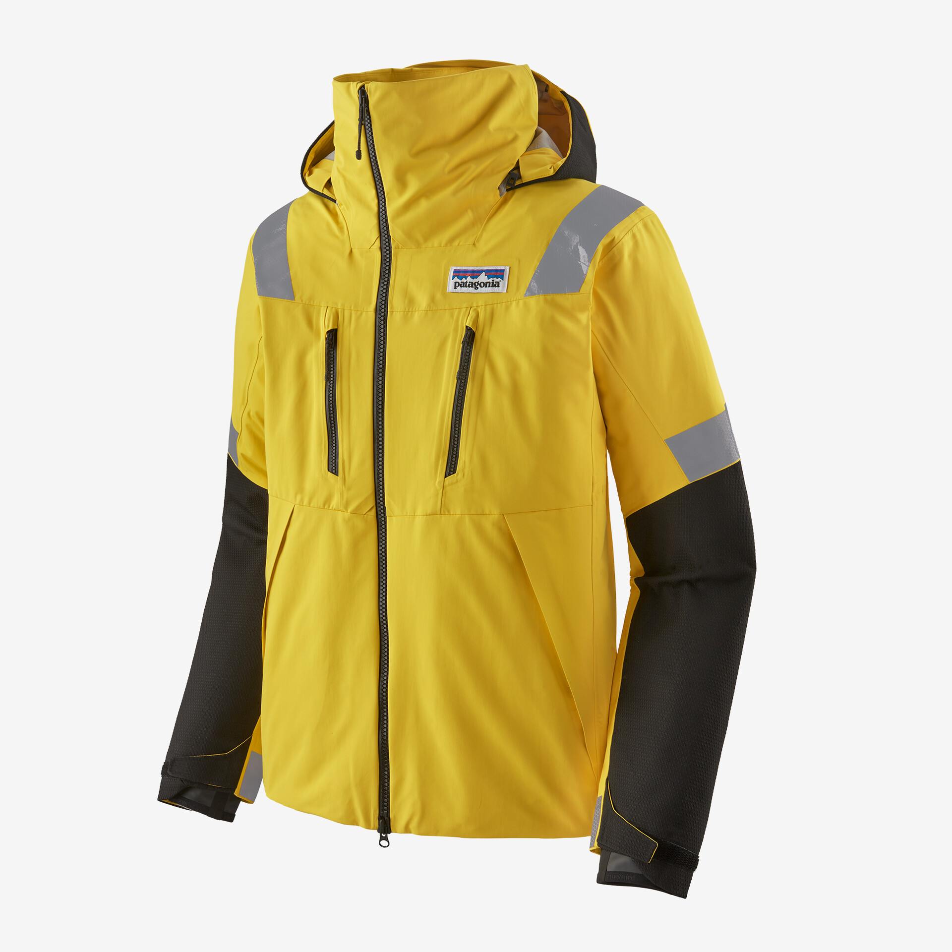 цена Мужская куртка для непогоды для большой воды Patagonia, цвет Storm Yellow